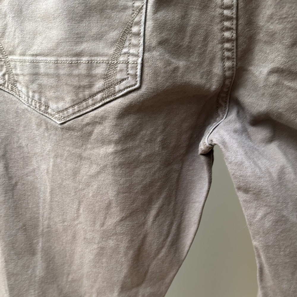 All Saints Cigarette Brown Slim Fit Jeans with Classic Denim Texture - Picture 10 of 10